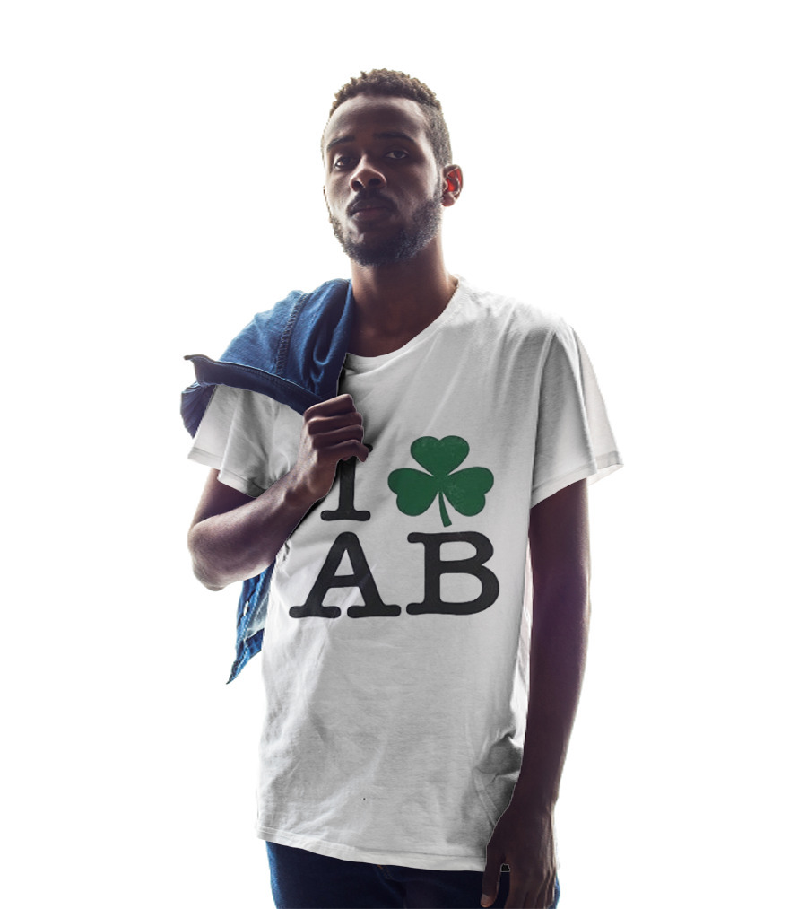 Andy Bell I Love AB Shamrock Dublin Vicar Street T-Shirt