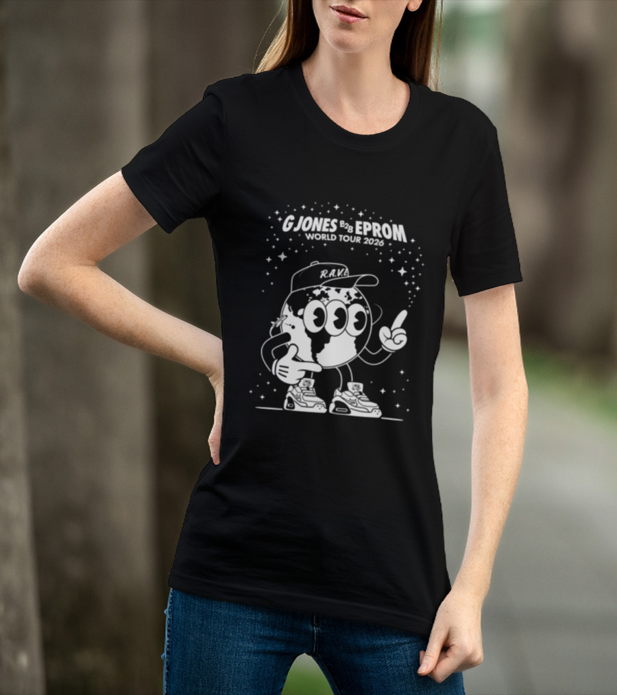 G Jones Eprom World Tour 2023 RAM Earth T-Shirt