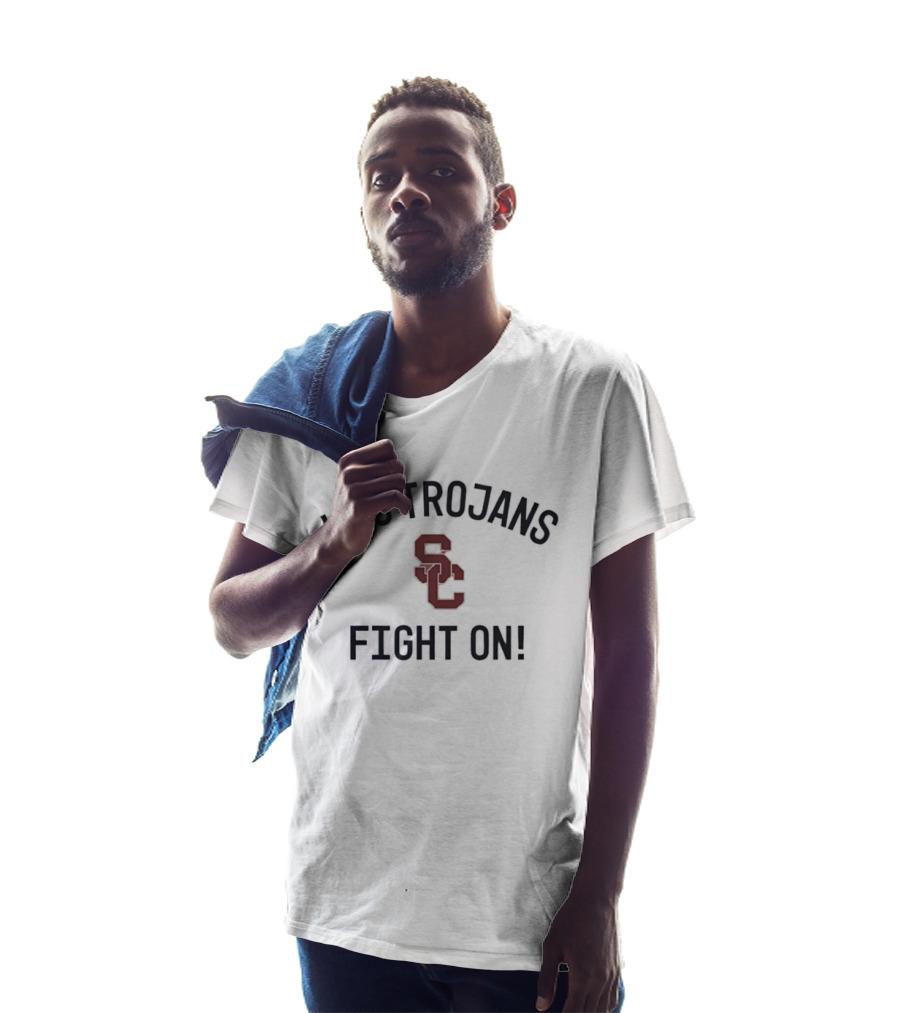 USC Trojans SC Emblem Fight On University Of Southern California T-Shirt