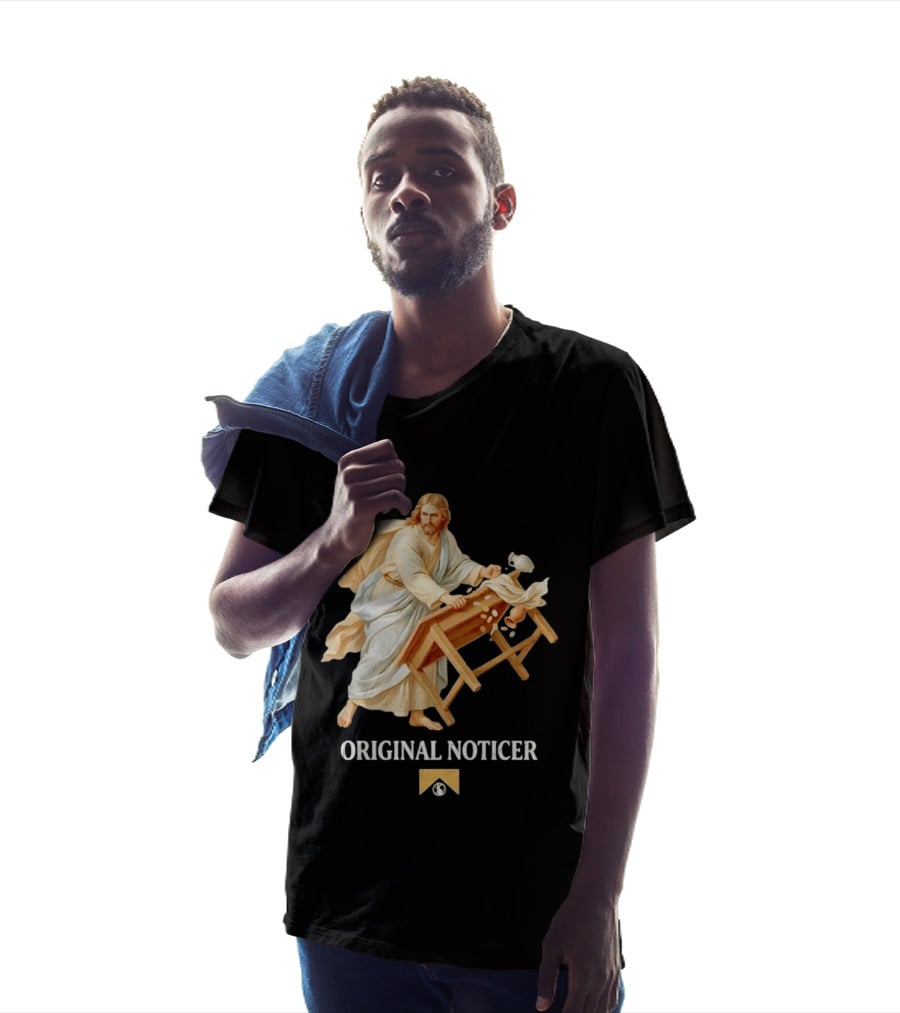 Jesus Christ Original Noticer Temple Cleansing Visual T-Shirt