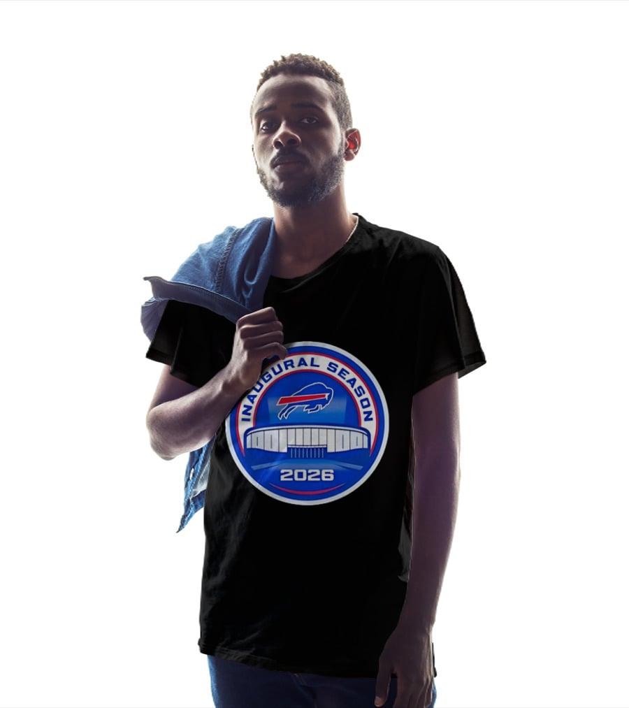 Buffalo Bills Inaugural Season 2026 Stadium T-Shirt