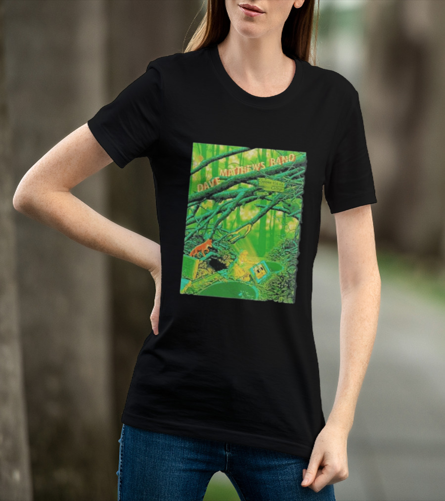 Dave Matthews Band George WA September 4 5 6 2026 At The Gorge Forest Scene T-Shirt