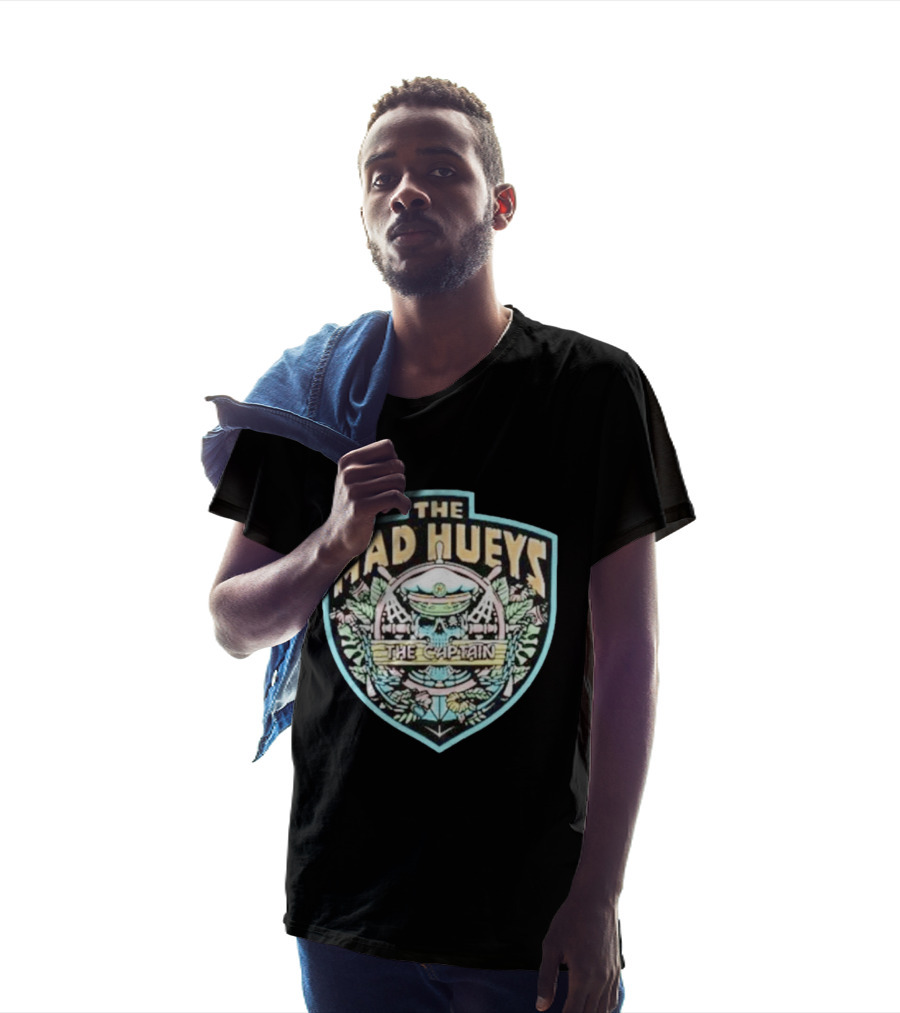 The Mad Hueys The Captain Skull Nautical T-Shirt