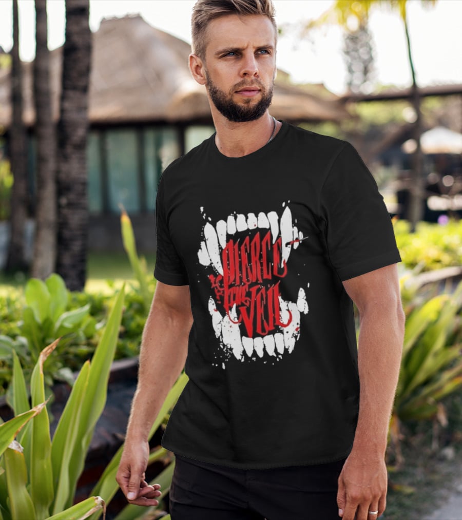 Pierce The Veil Blood Fangs Post Hardcore Band Merch T-Shirt