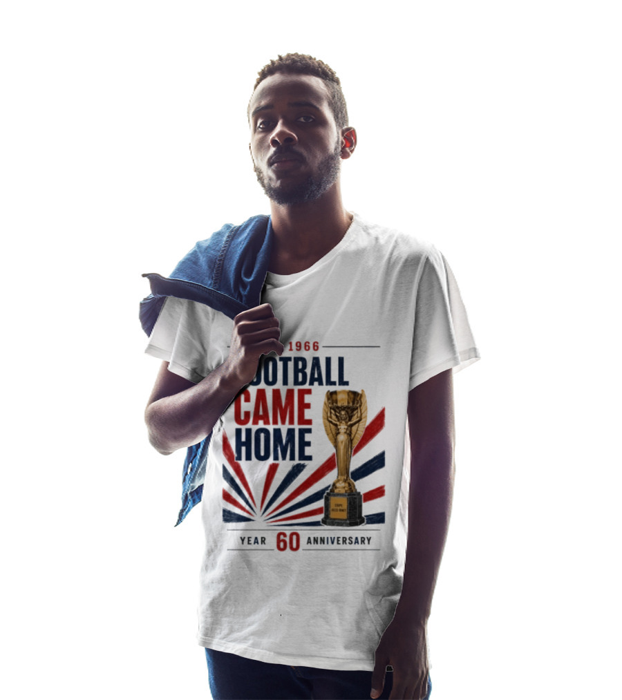 1966 Football Came Home 60 Year Anniversary Coupe Jules Rimet T-Shirt