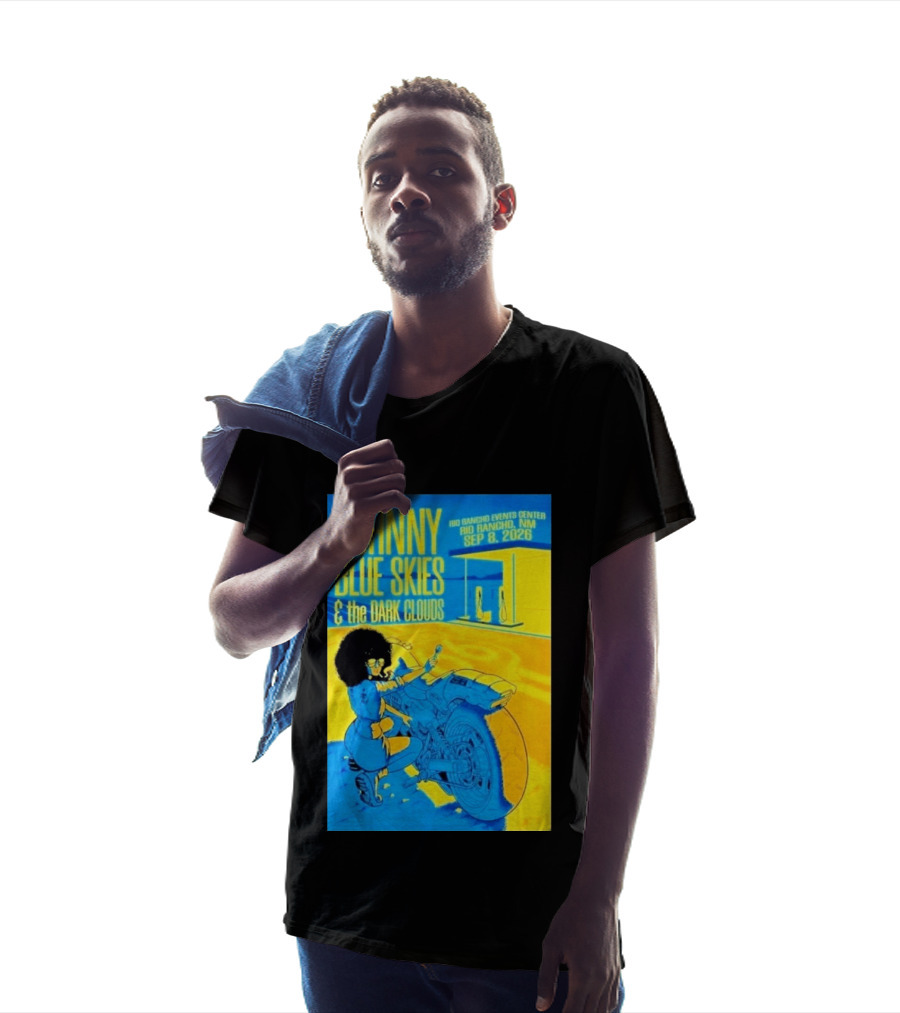 Johnny Blue Skies And The Dark Clouds Event Rio Rancho Events Center NM Sep 8 2026 T-Shirt