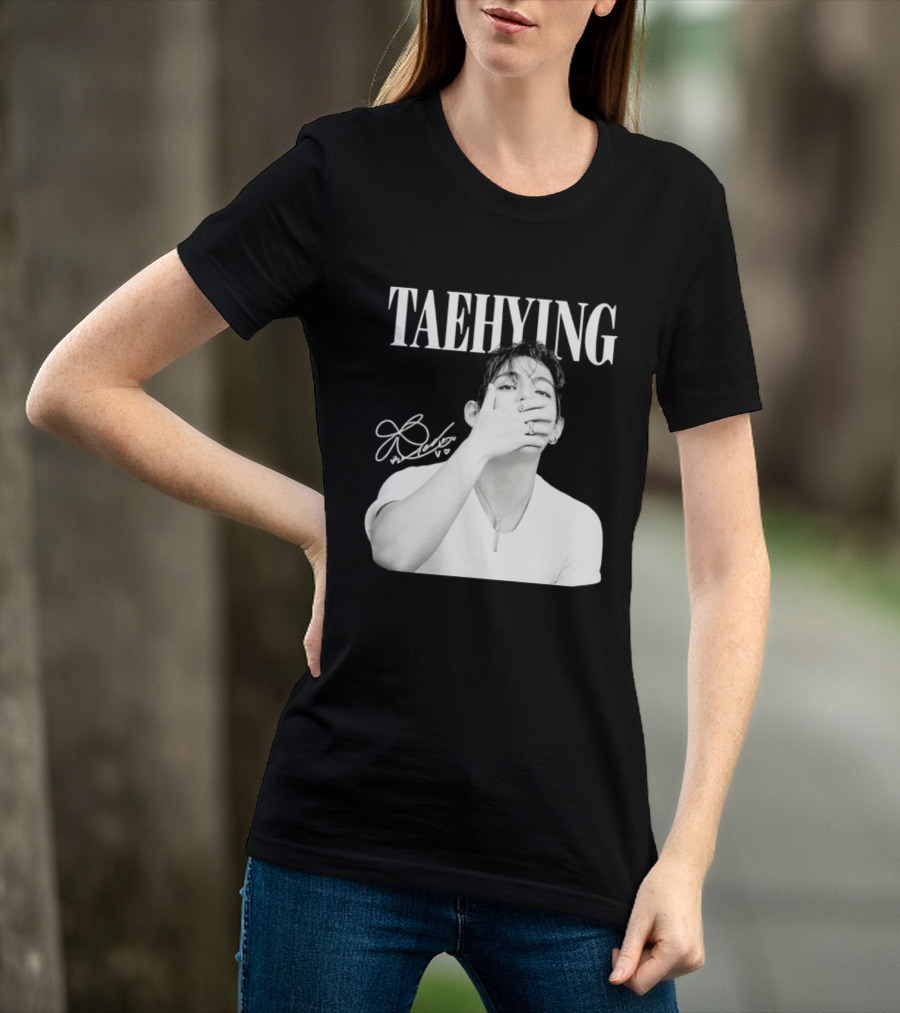 TAEHYUNG BTS V K Pop Fashion Style Signature T-Shirt