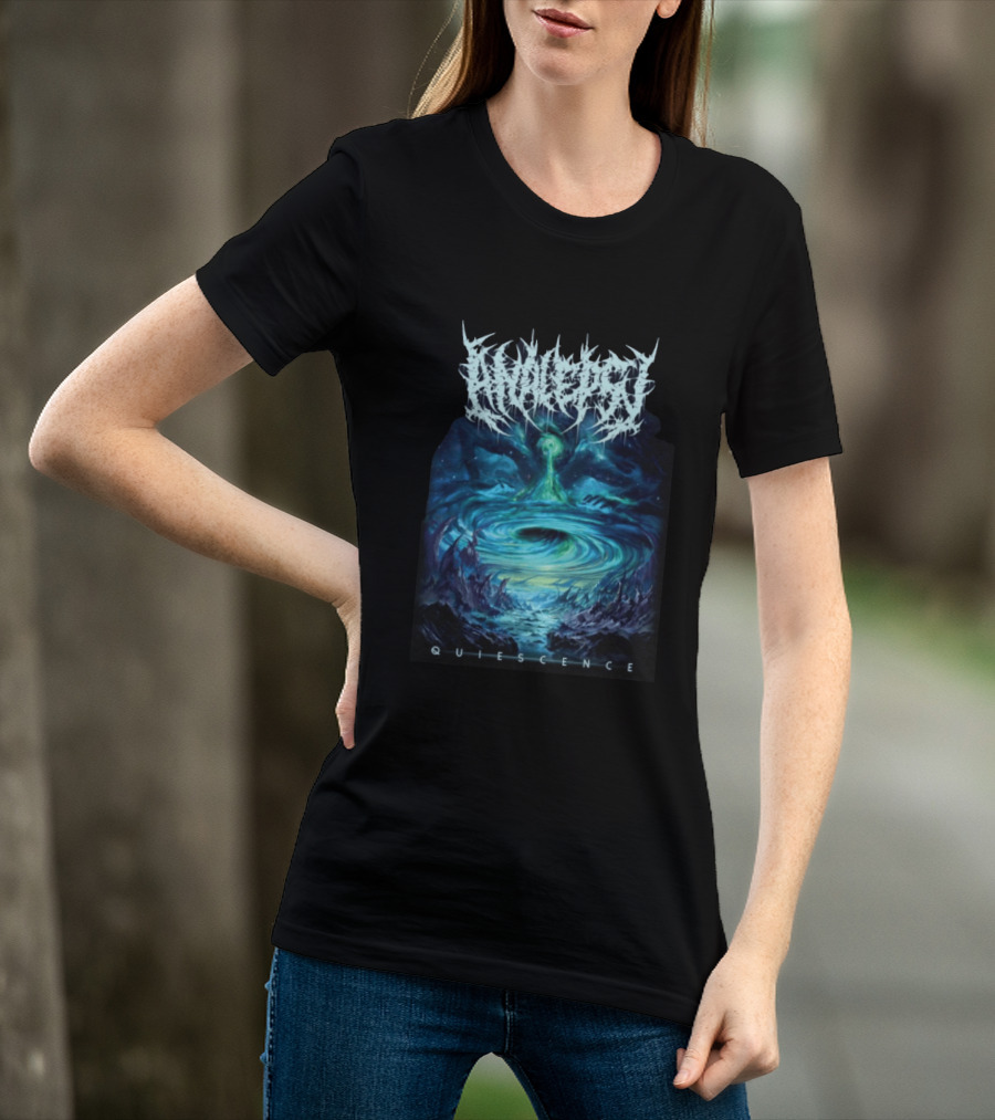 Miasma Records Analepsy Quiescence Surreal Cosmic Vortex T-Shirt
