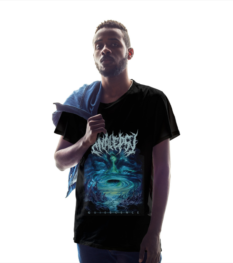 Miasma Records Analepsy Quiescence Surreal Cosmic Vortex T-Shirt