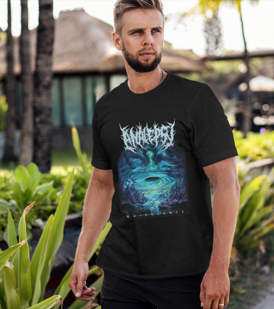 Miasma Records Analepsy Quiescence Surreal Cosmic Vortex T-Shirt