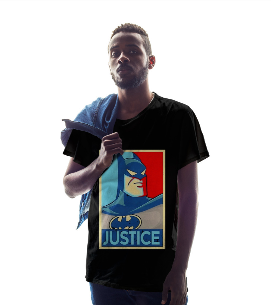 Justice Distressed Batman DC Comics T-Shirt