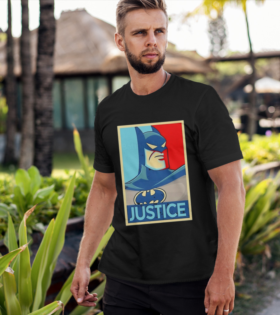 Justice Distressed Batman DC Comics T-Shirt