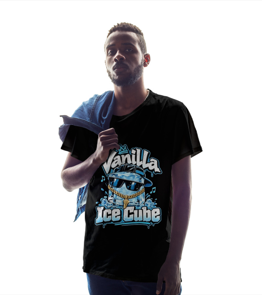 Vanilla Ice Cube Hip Hop Music Rap Cool Ice T-Shirt