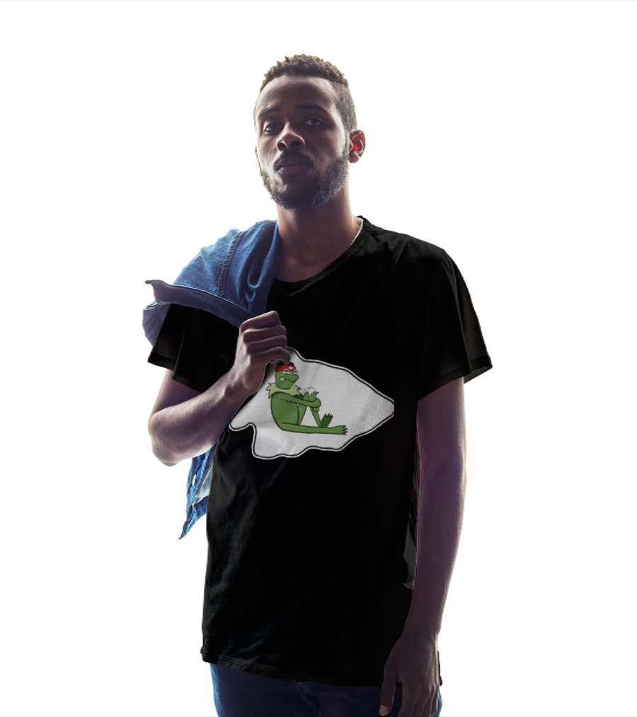Patrick Mahomes Kansas City Chiefs Crying Kermit Meme T-Shirt