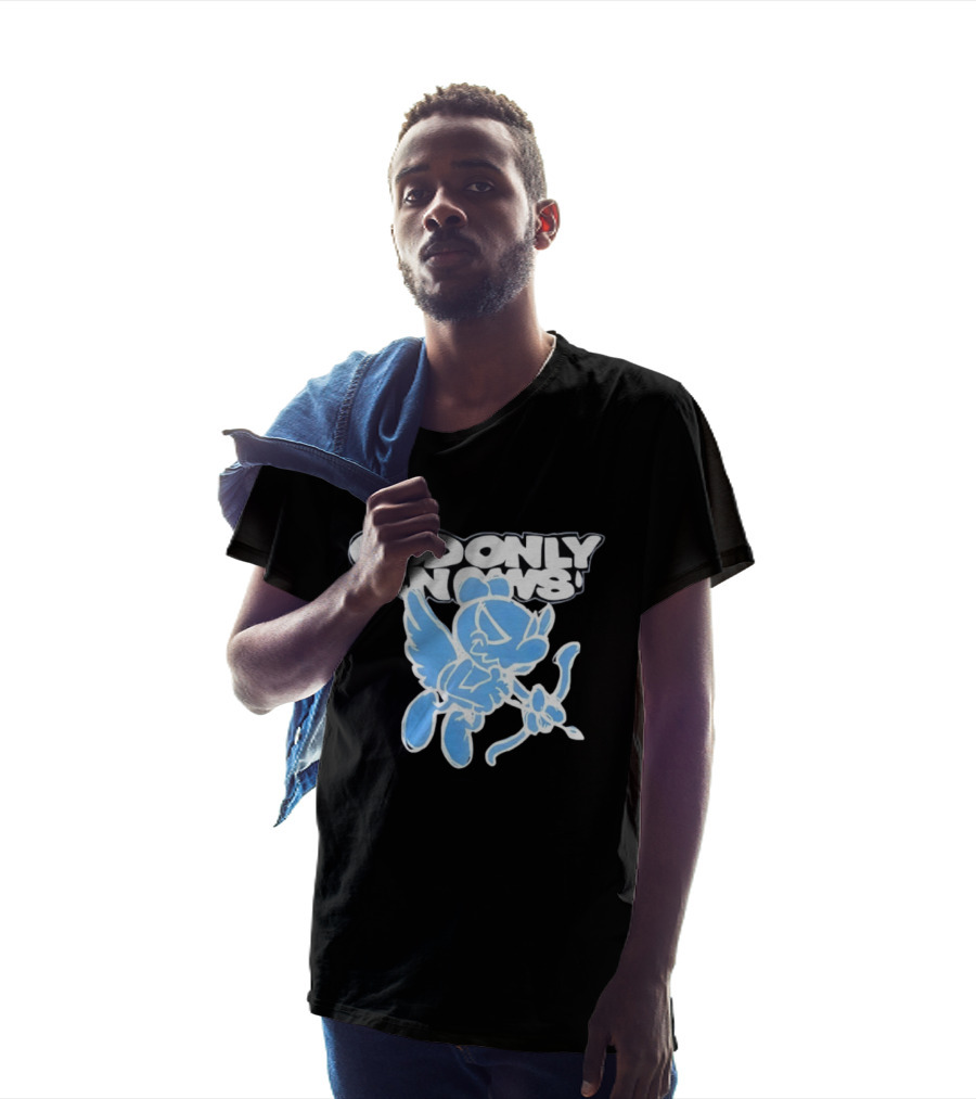 God Only Knows Blue Cupid Angel Streetwear T-Shirt