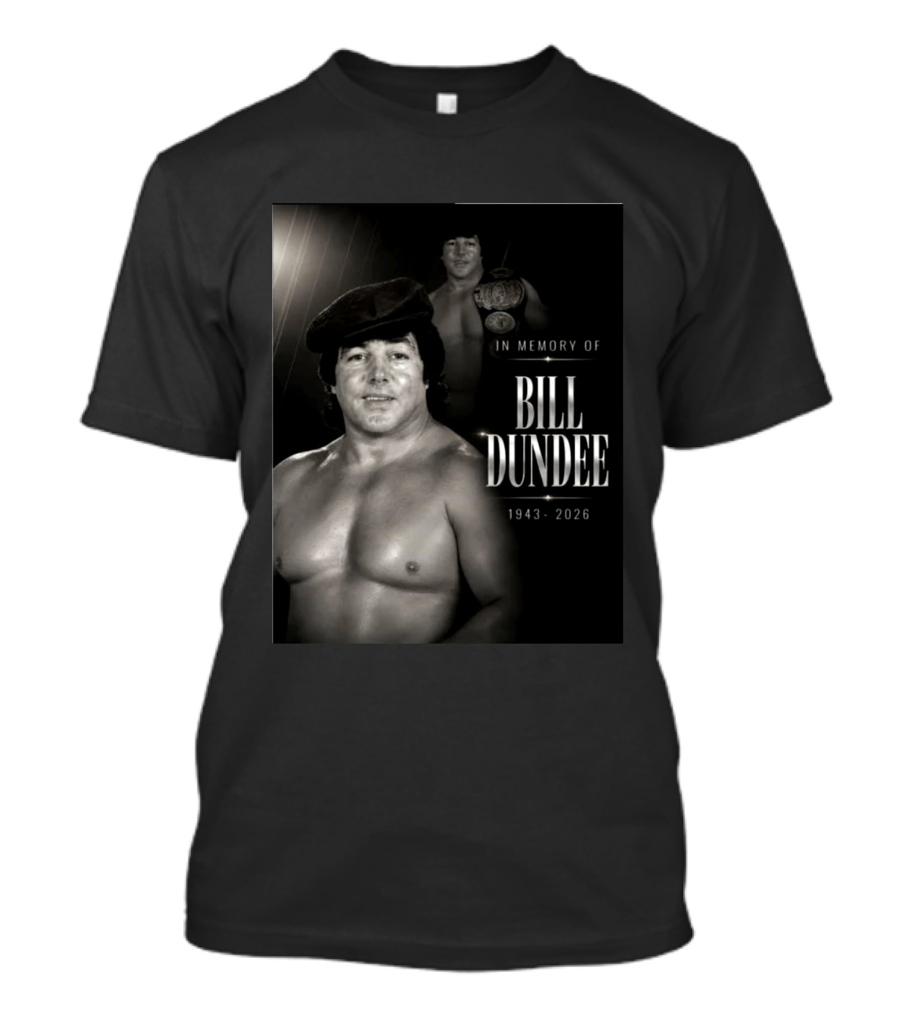 In Memory Of Bill Dundee 1943 2026 Wrestling Legend T-Shirt