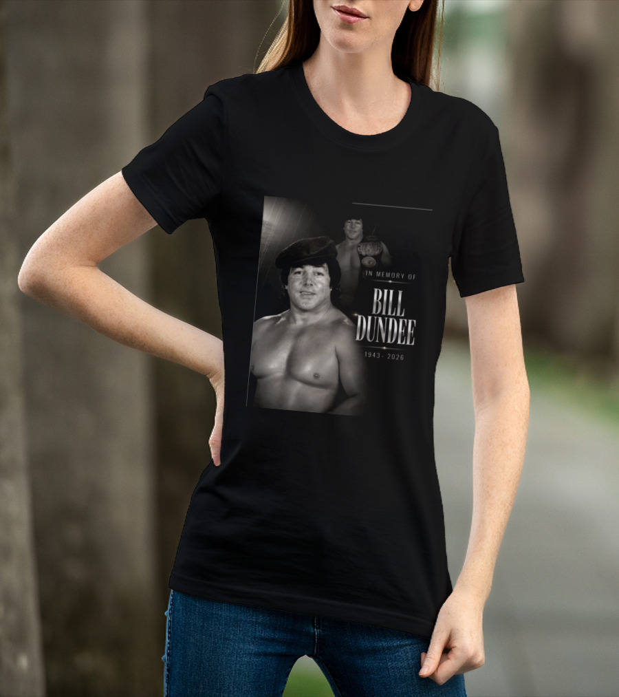 In Memory Of Bill Dundee 1943 2026 Wrestling Legend T-Shirt