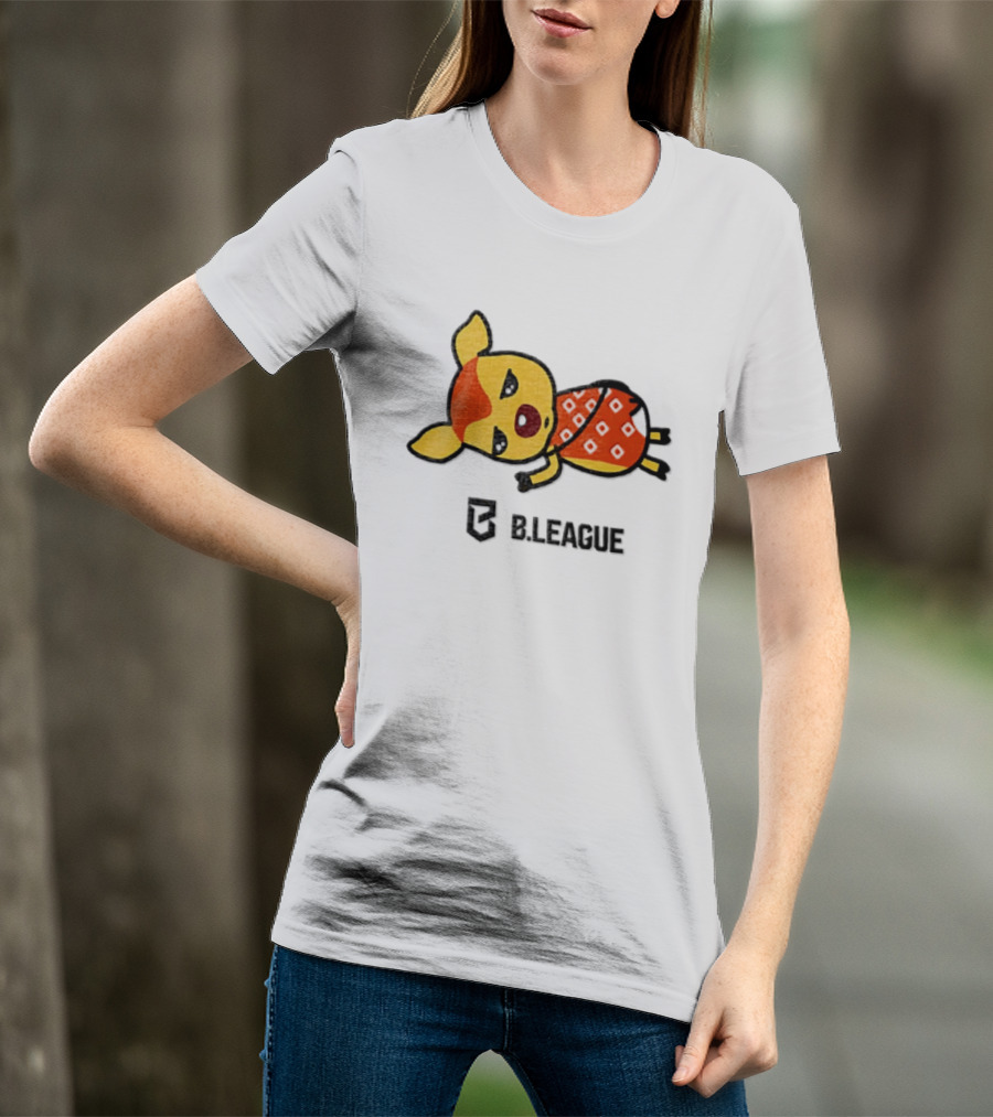Fauna Animal Crossing Sleeping Character B.LEAGUE T-Shirt