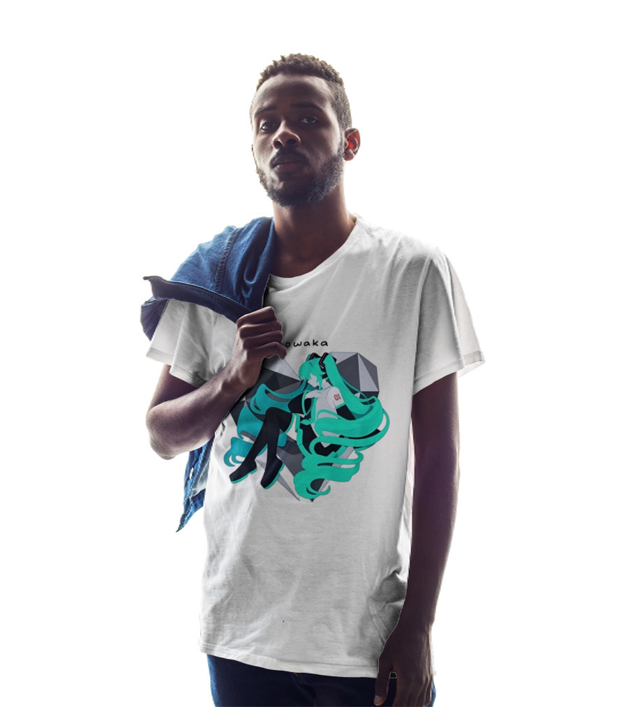 Wowaka 01 Hatsune Miku Heart Vocaloid Anime T-Shirt
