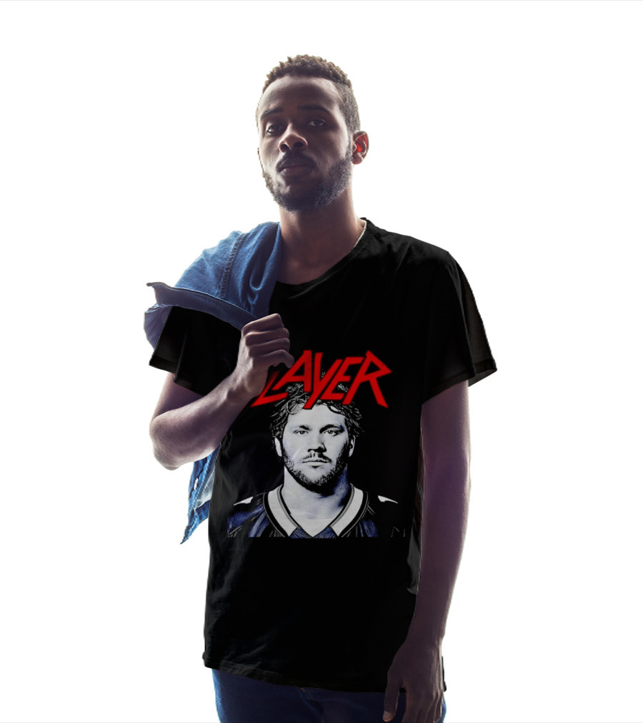 Josh Allen Slayer Buffalo Bills Fan Merchandise T-Shirt