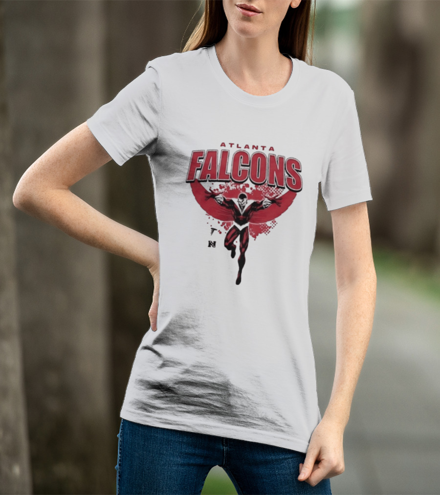 Atlanta Falcons Superhero T-Shirt