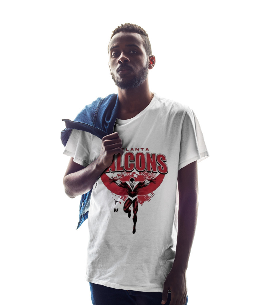Atlanta Falcons Superhero T-Shirt