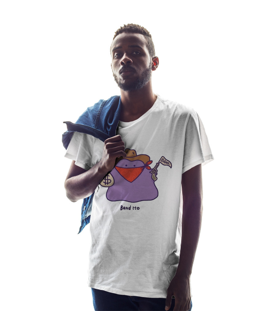 Banditto Cowboy Ditto Outlaw Pokemon Bandit Bang T-Shirt