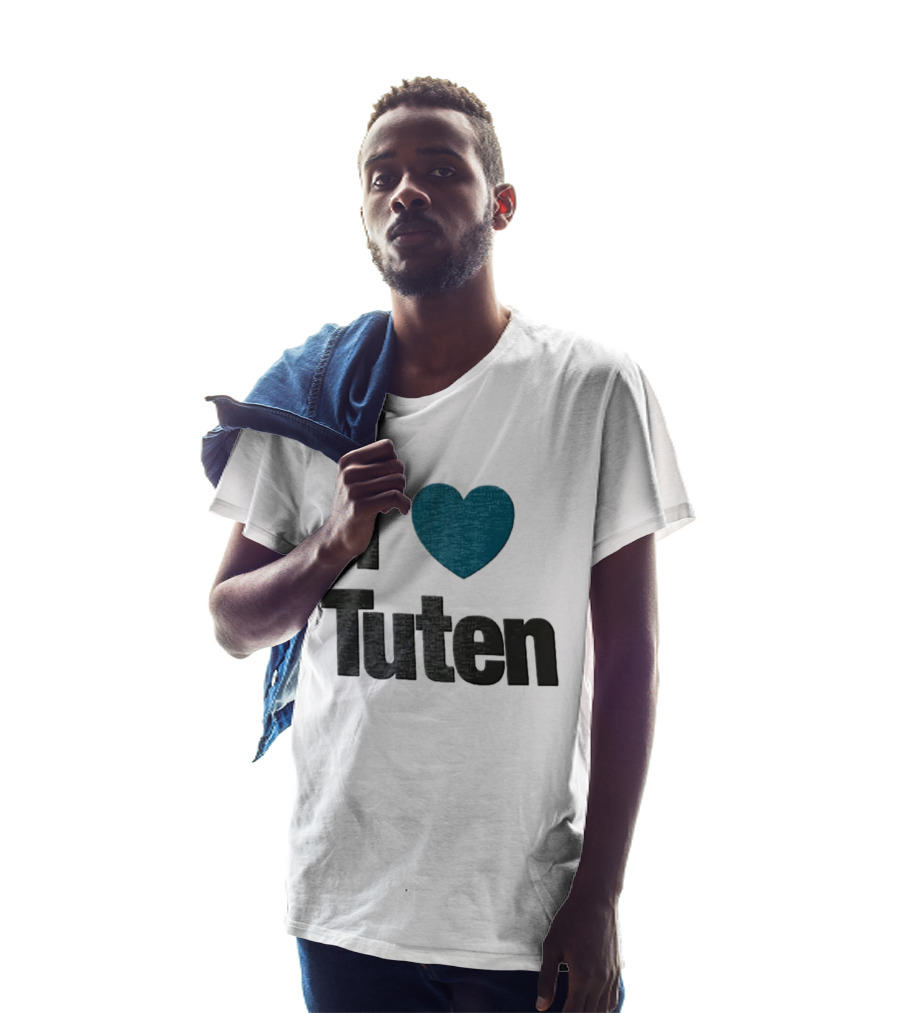 I Heart Tuten Bag I Love Tuten Everyday T-Shirt