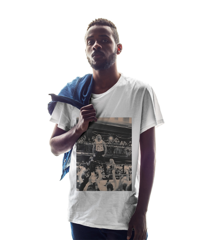 The Butcher Andy Williams Black Flag At TID The Season Photo Wrestling Event T-Shirt