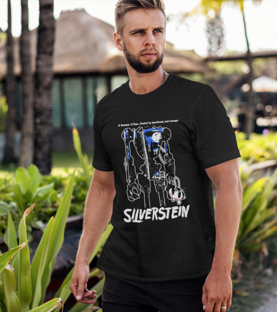 Silverstein A Summer Of Emo Fueled By Heartbreak And Revenge Robot T-Shirt