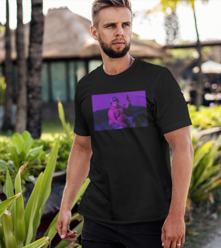 Stavvy Store Victory Or Else Humor Statement With Gun Image T-Shirt