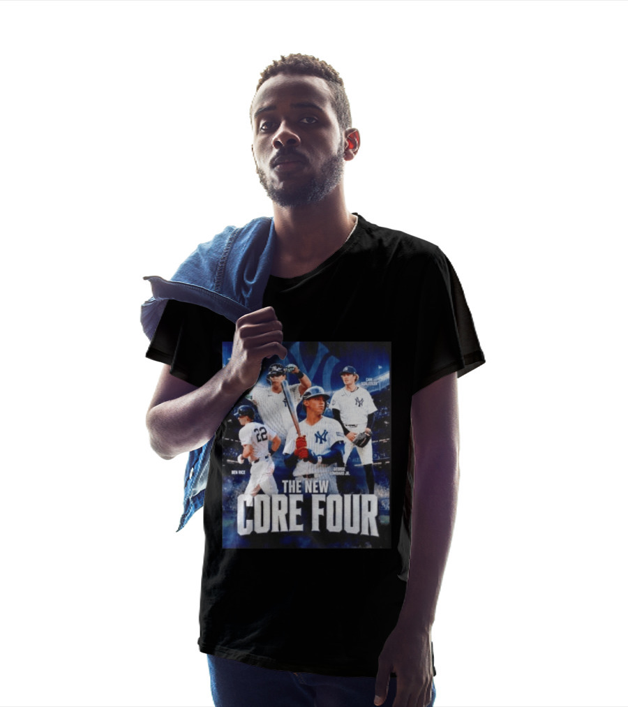 Spencer Jones Ben Rice George Lombard Jr Cam Schlittler The New Core Four NY Yankees T-Shirt
