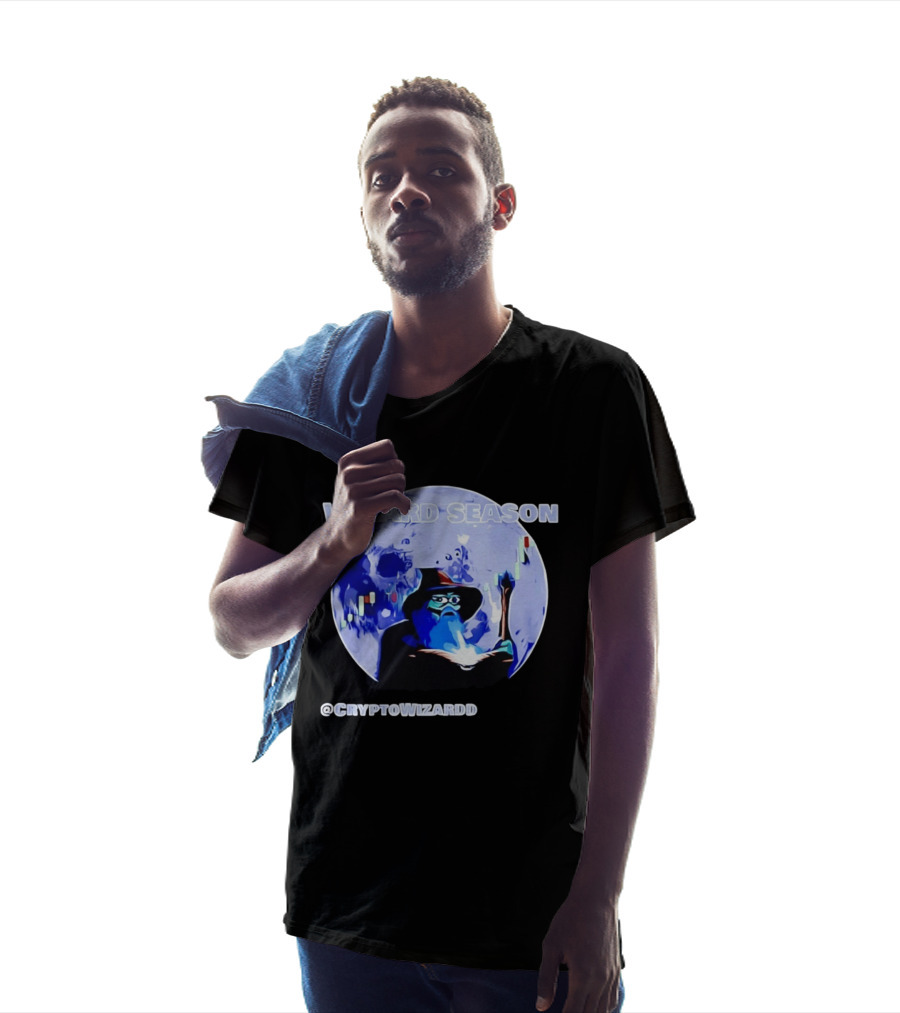 Wizard Season Crypto Trading Bitcoin Wizardry Trend @CryptoWizardd T-Shirt