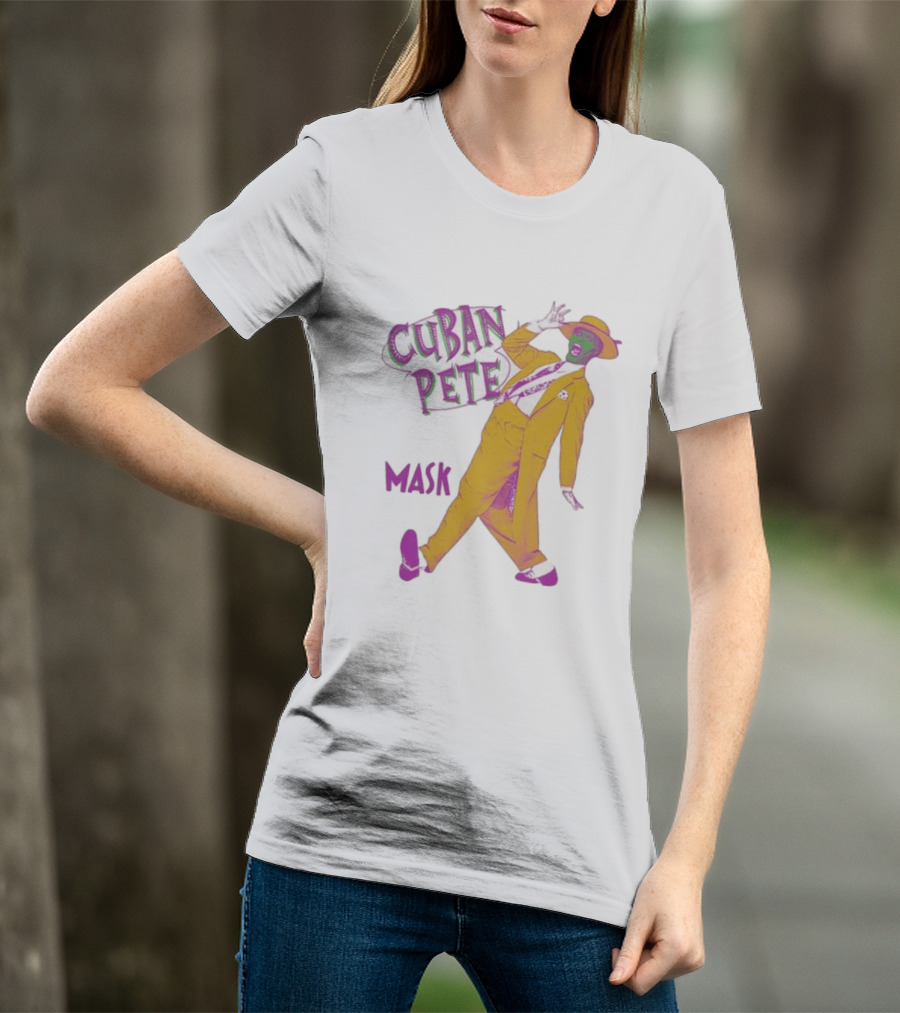 Cuban Pete The Mask Iconic Yellow Suit Dance Pose T-Shirt