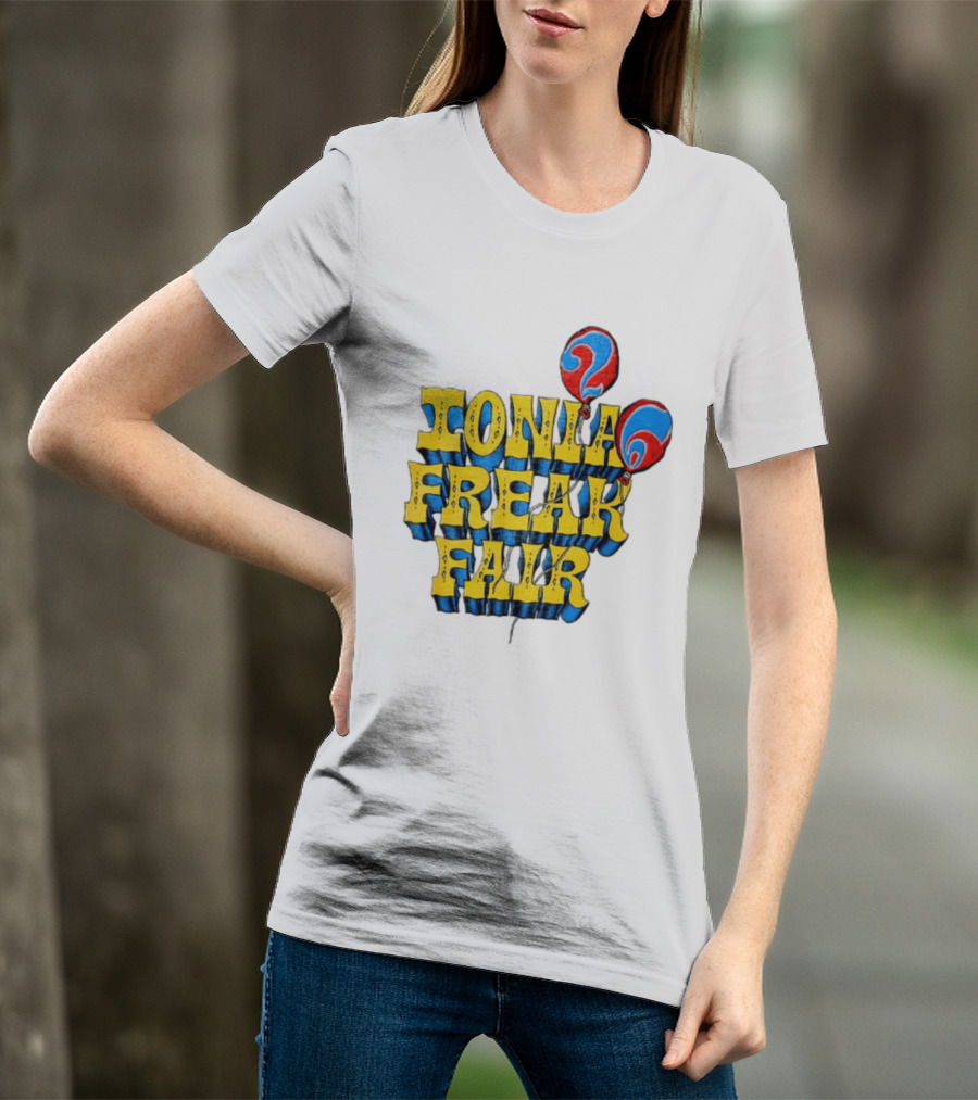 Ionia Freak Fair Colorful Balloon T-Shirt