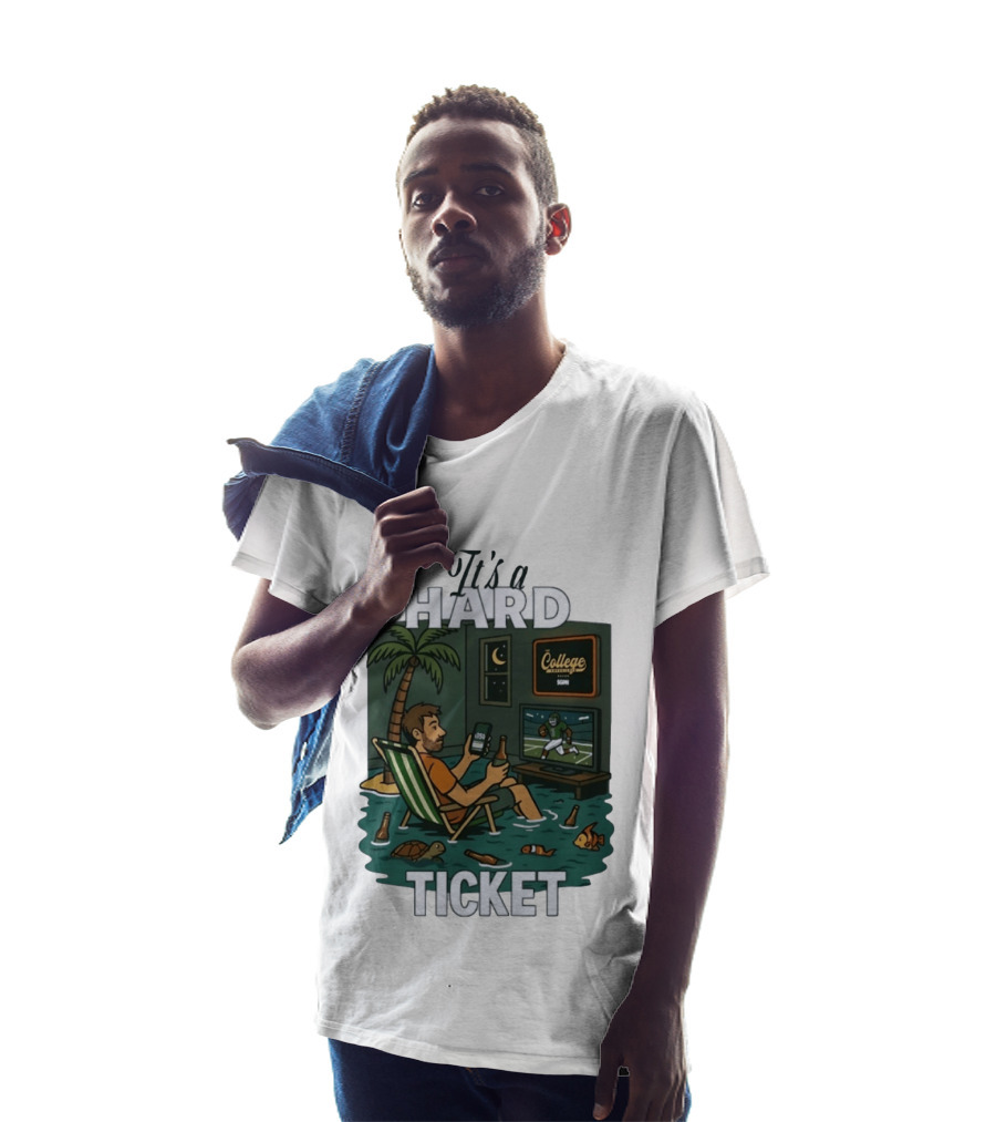 Hard Ticket College Experience SGPN Lifestyle Sports Fan Scene T-Shirt