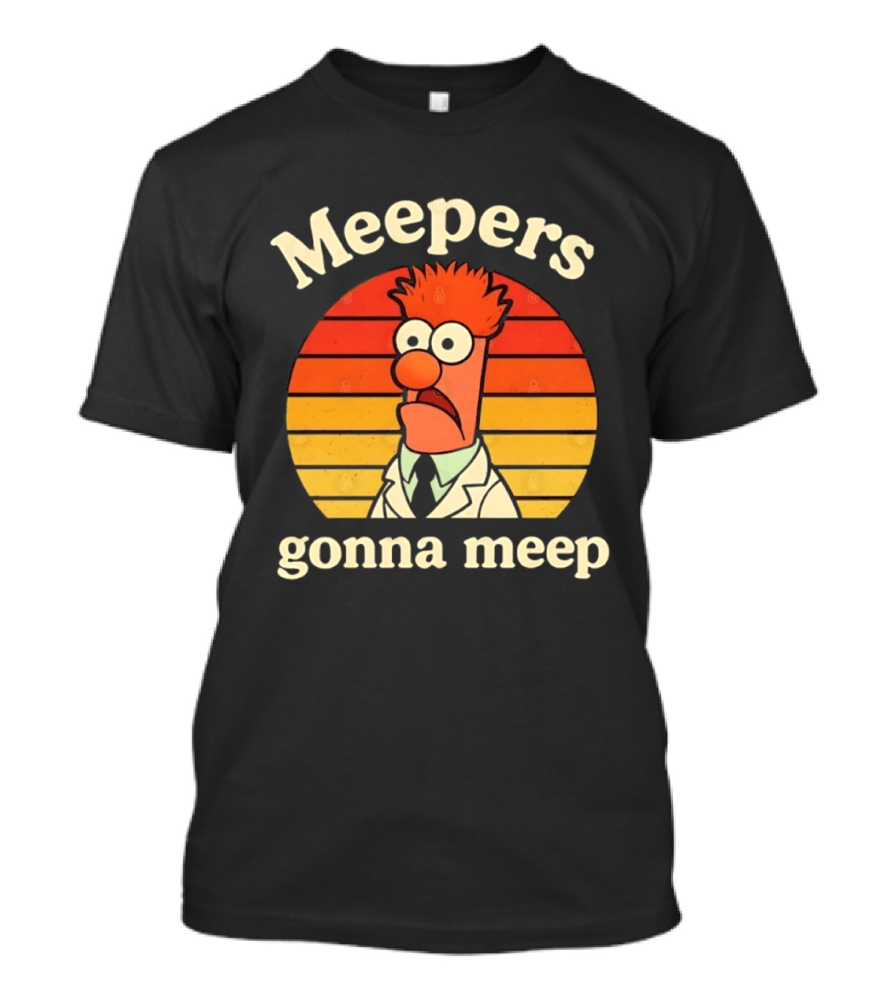 Meepers Gonna Meep Beaker Retro Muppets T-Shirt