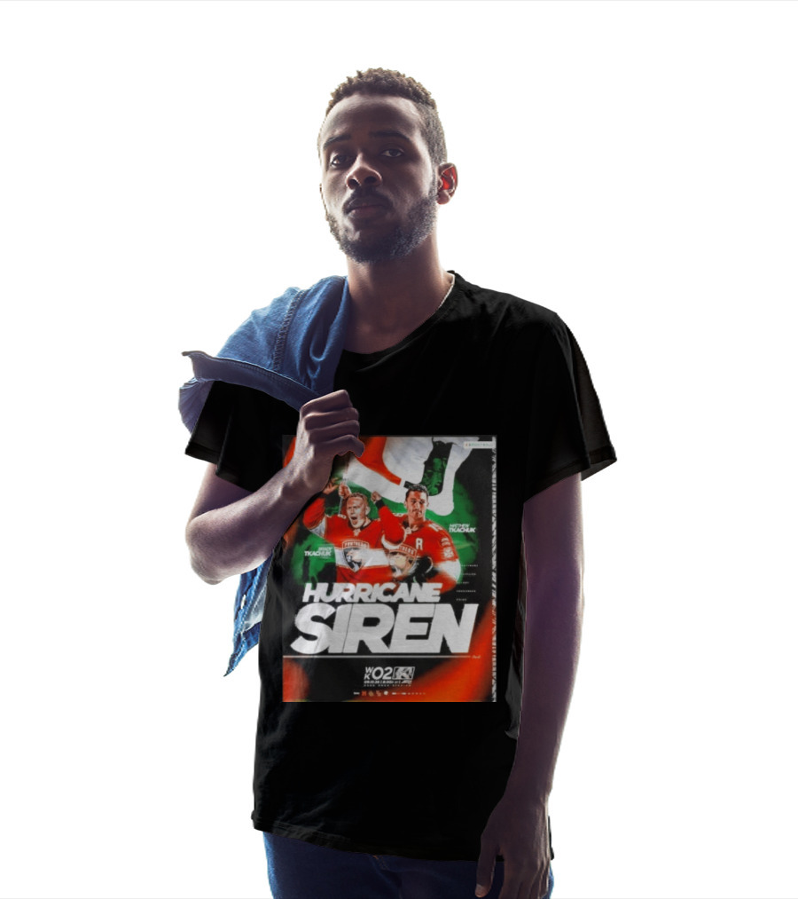 Hurricane Siren Brady And Matthew Tkachuk WK02 Event Panthers Hockey Thursday Night T-Shirt