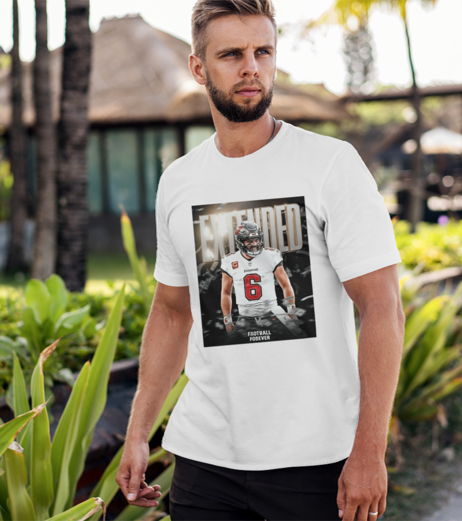Extended Baker Mayfield Tampa Bay Football Forever T-Shirt
