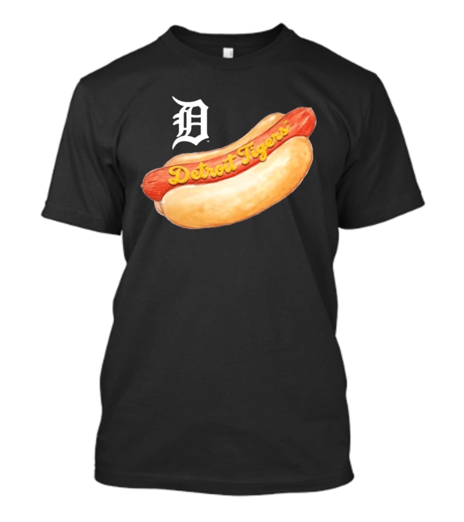 Detroit Tigers Youth Tiny Turnip Hot Dog T-Shirt