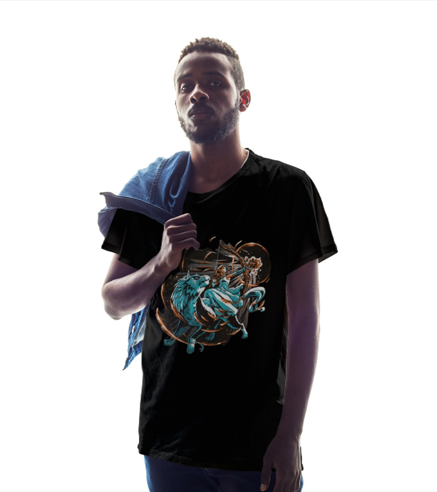 Princess Zelda And Wolf Link Adventure The Legend Of Zelda Breath Of The Wild T-Shirt
