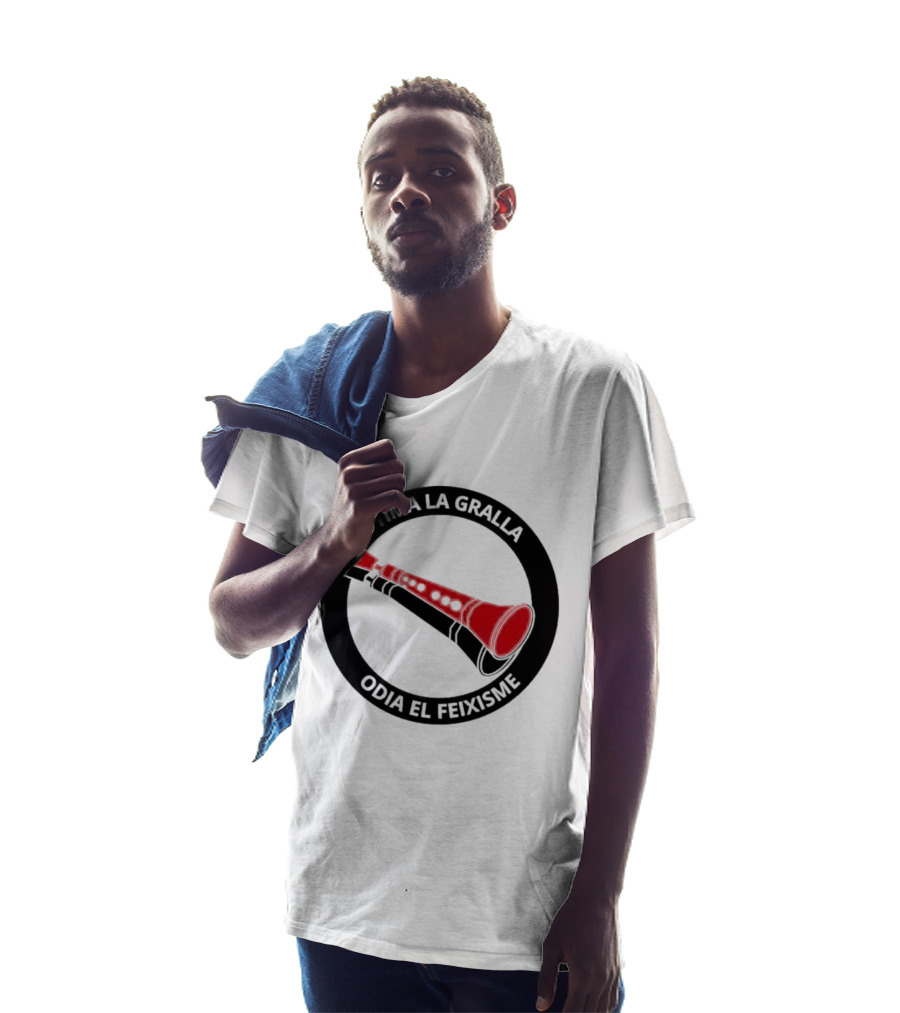 Estima La Gralla Odia El Feixisme Red Gralla T-Shirt