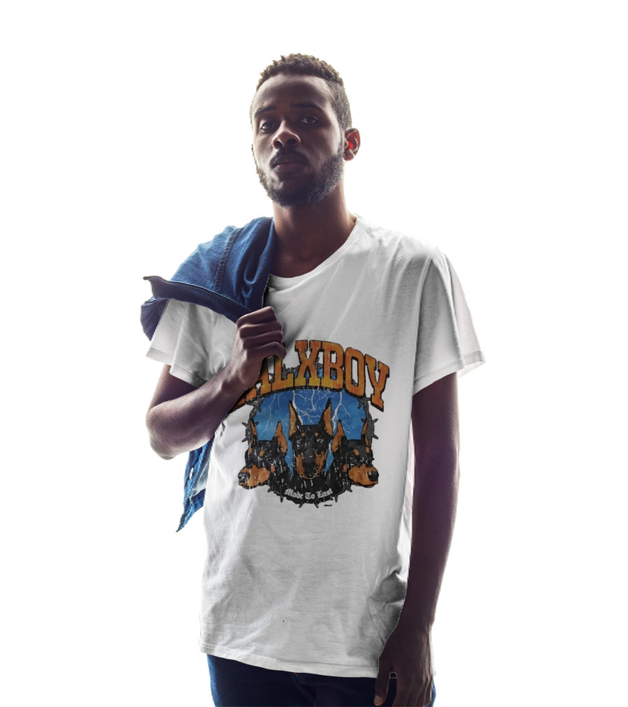 GalxBoy Made To Last Doberman Trio Bold Presence T-Shirt