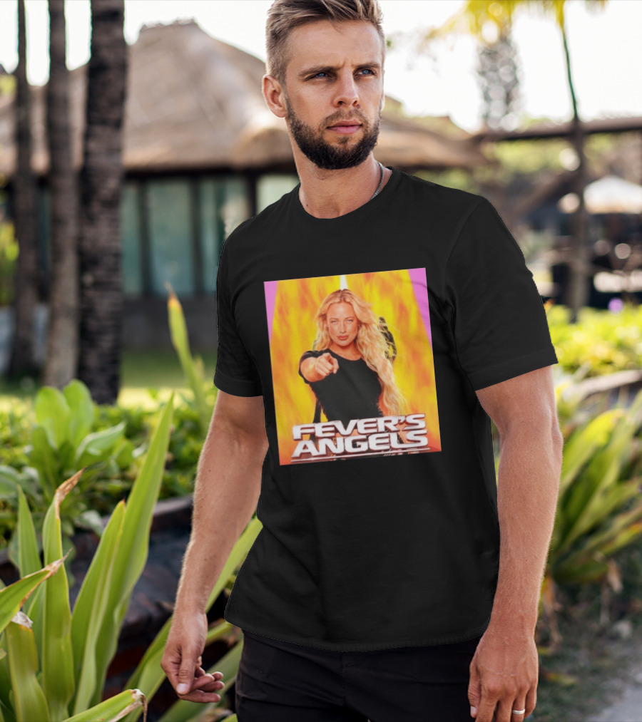 Fever's Angels Full Throttle Action Star Sophie Cunningham T-Shirt