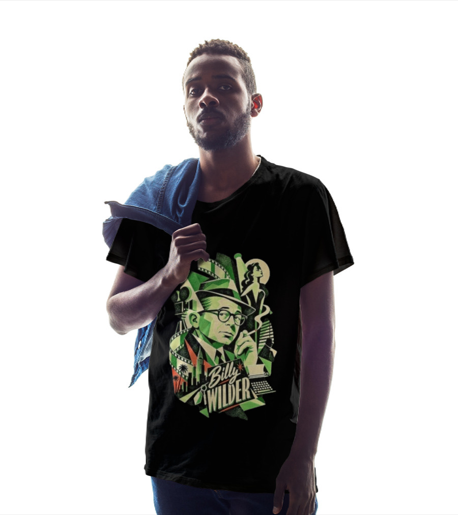 Billy Wilder Classic Hollywood Director Retro Film T-Shirt