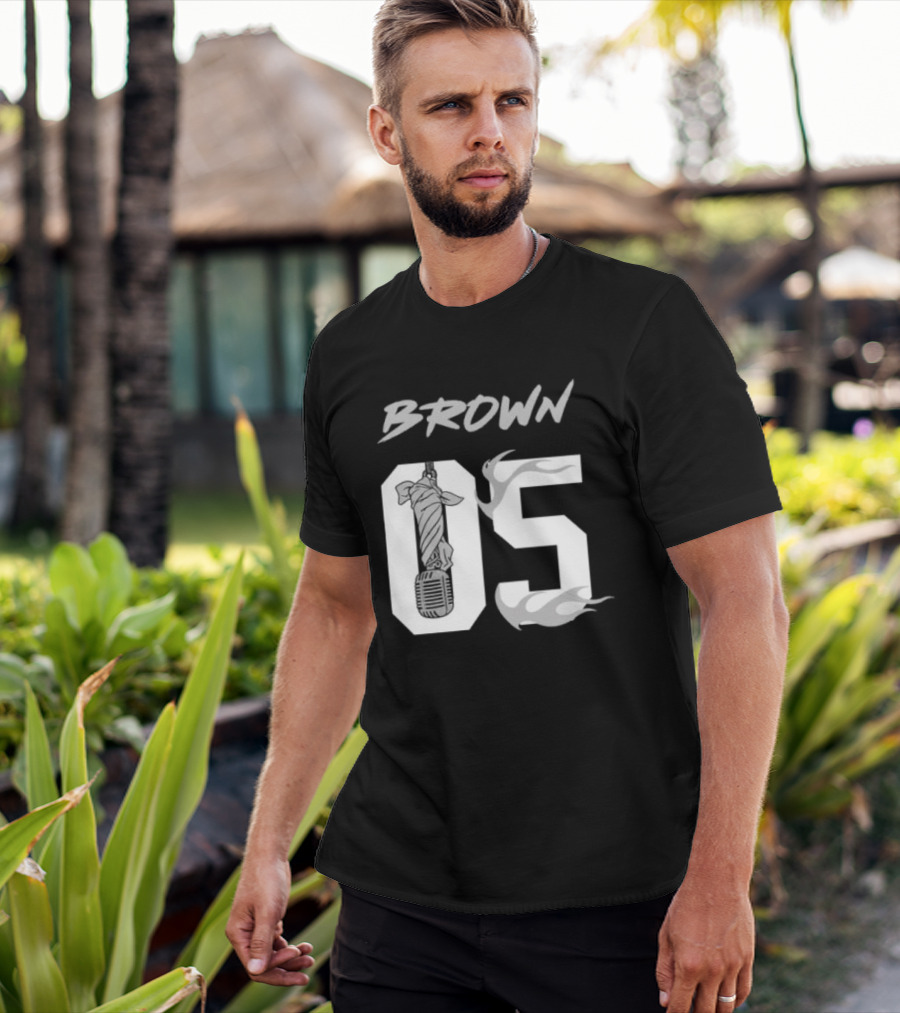 Las Vegas Raiders Chris Brown 2026 The R&R Tour 05 Flame T-Shirt