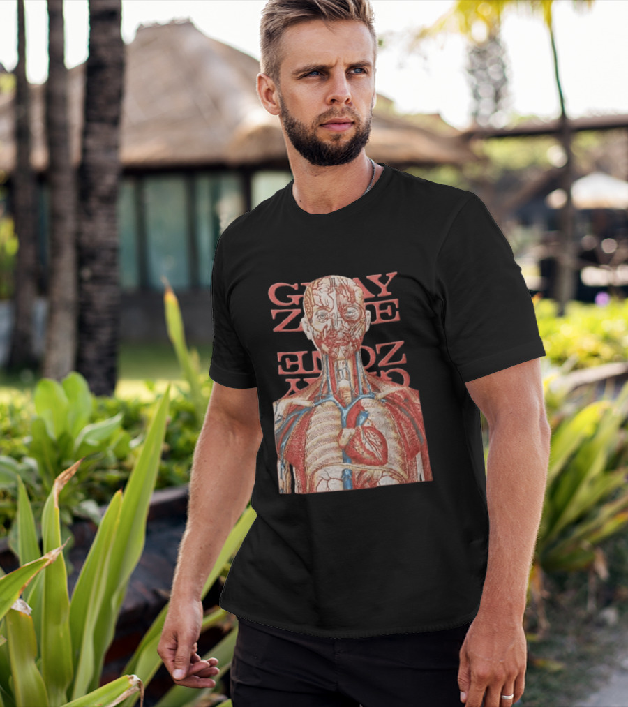Gray Zone Anatomy Heart Illustration Adults Medical Revolutionize T-Shirt