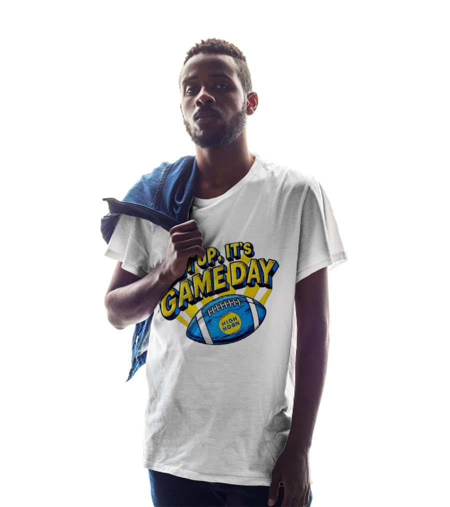 Get Up It's Game Day High Noon Football T-Shirt