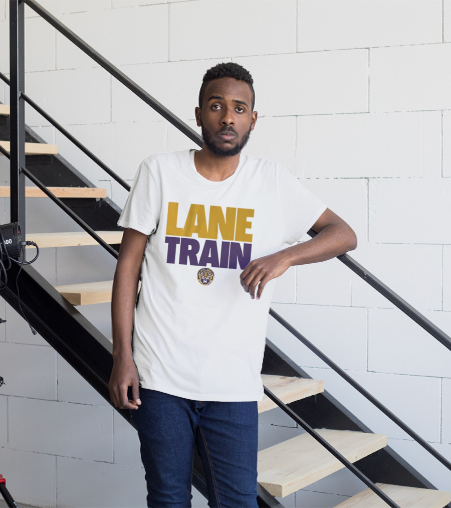 Lane Train LSU Tigers Football SEC Fan Gear T-Shirt