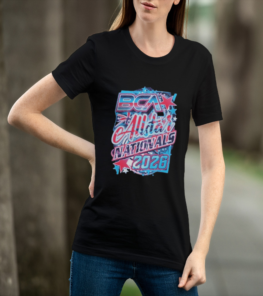BCA Allstar Nationals 2026 Union Jack Stars T-Shirt